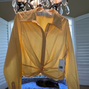 Jason Wu Yellow blouse